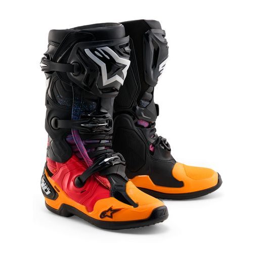 TOPÁNKY TECH 10 LIMITOVANÁ EDÍCIA BLACK HOLE, ALPINESTARS (ČERNÁ/MULTICOLOR) 2026
