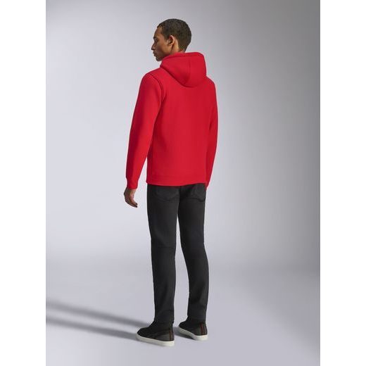 MIKINA AGELESS HOODIE 3, ALPINESTARS (ČERVENÁ/BÍLÁ)