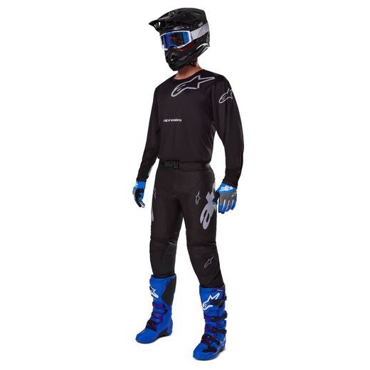 NOHAVICE RACER GRAPHITE, ALPINESTARS (ČERNÁ/ŠEDÁ) 2026