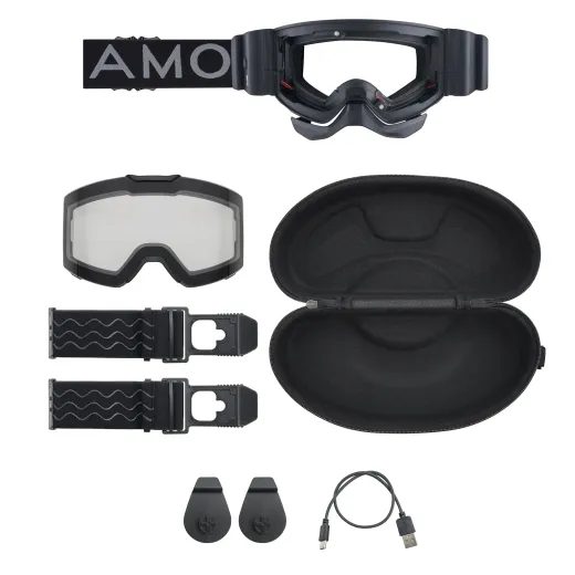 AMOQ IMPULSE – VYHRIEVANÉ OKULIARE S MAGNETICKÝM DVOJITÝM FOTOCHROMATICKÝM SKLOM.