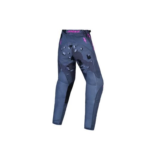 NOHAVICE FLUID LONE YOUTH, ALPINESTARS, DETSKÉ (ŠEDÁ CAMO/FIALOVÁ) 2027