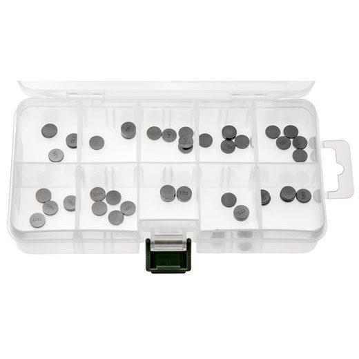 SADA VENTILOVÝCH PODLOŽIEK HONDA (PRIEMER 9,5 MM, 20 KS), TOURMAX