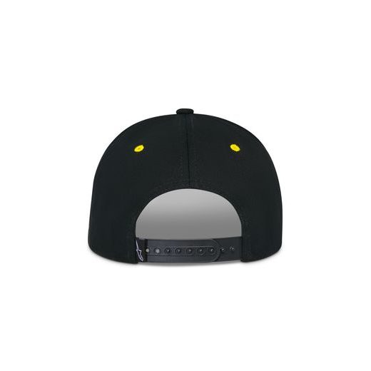 ŠILTOVKA THICKNESS SNAPBACK, ALPINESTARS (ČERNÁ/ŽLUTÁ FLUO)