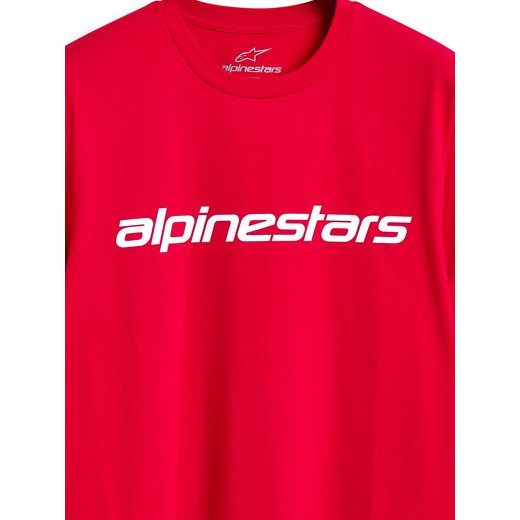 TRIKO LINEAR WORDMARK 2.0 CSF, ALPINESTARS (ČERVENÁ/BÍLÁ)