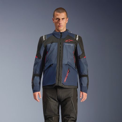 BUNDA ANDES V4 DRYSTAR, ALPINESTARS (TMAVO MODRÁ/MODRÁ/ČERNÁ) 2026