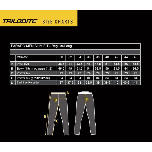 RIFLE TRILOBITE PARADO MONOLAYER AAA SLIM FIT BLACK