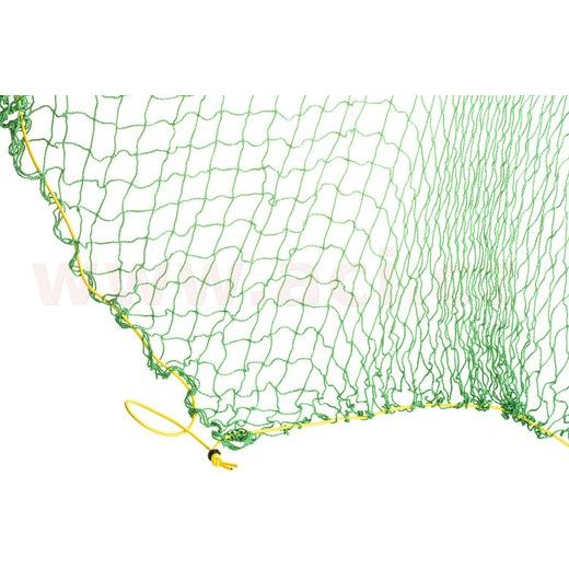 SÍŤ NA PŘÍVĚSNÝ VOZÍK S PRUŽNÝM LANEM A STOPEREM, ROZMĚR 150X250 CM