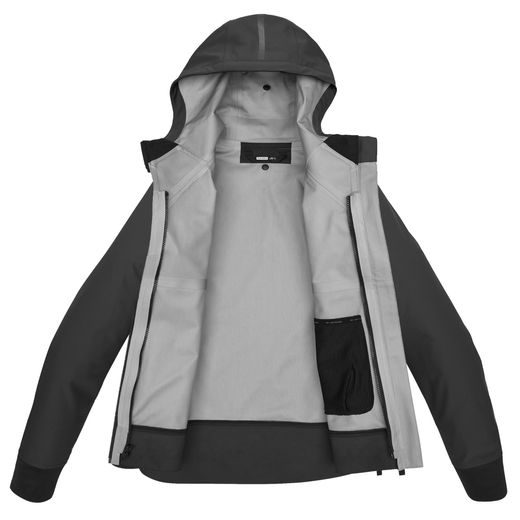 BUNDA HOODIE SHELL, SPIDI (ČIERNA)