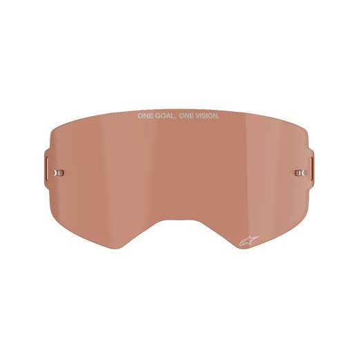 PLEXI PRE OKULIARE SUPERTECH, ALPINESTARS (ORANŽOVO HNEDÁ AFTERBURN)