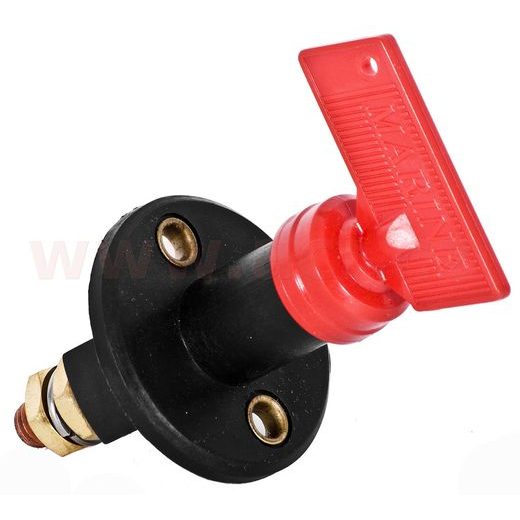 ODPOJOVAČ BATÉRIE PLAST VÄČŠÍ PRÁPOROK 12V 30A