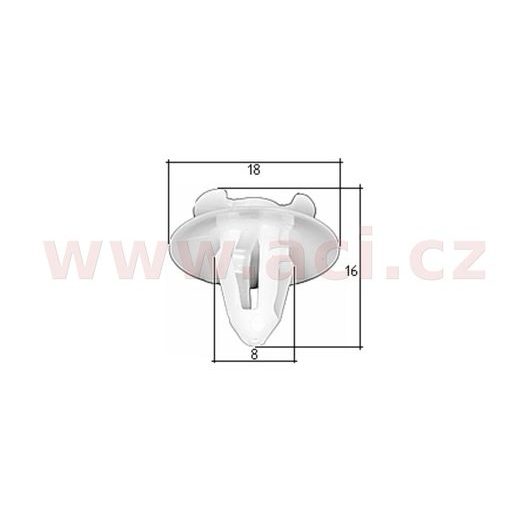 PLASTOVÁ PŘÍCHYTKA (SADA 10 KS)