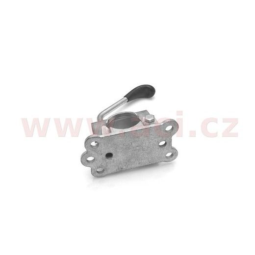 DRŽÁK OPĚRNÉHO KOLEČKA 48 MM KNOTT, LITINA ORIGINÁL