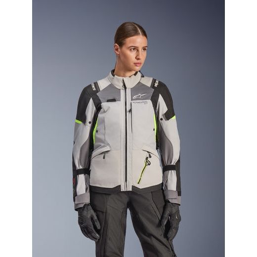 BUNDA STELLA ANDES V4 DRYSTAR, ALPINESTARS, DÁMSKA (TMAVO ŠEDÁ/SVĚTLE ŠEDÁ/ČERNÁ/ŽLUTÁ FLUO) 2026