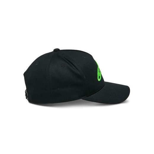 ŠILTOVKA AGELESS SNAPBACK, ALPINESTARS (ČERNÁ/ZELENÁ)