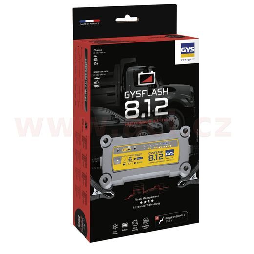 NABÍJEČKA GYSFLASH 8.12, 12 V 15-160 AH, 4 A