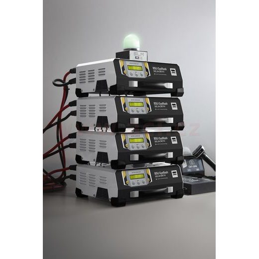 NABÍJEČKA/STABILIZOVANÝ ZDROJ GYSFLASH 125.12 CNT FV 12 V, 20-1500 AH, 120 A, KABLELY 5 M