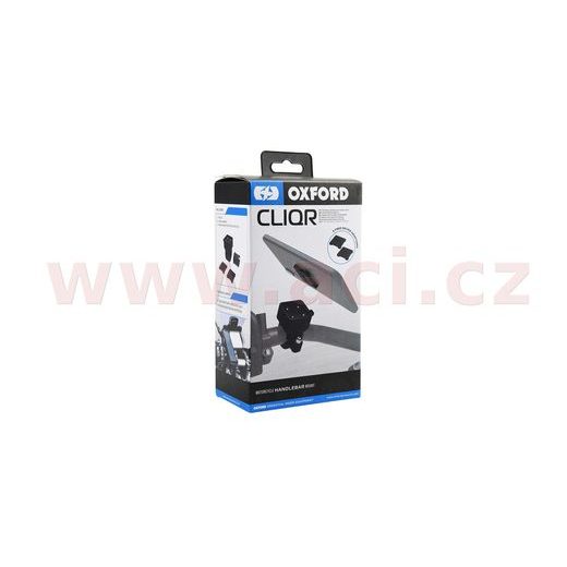 DRŽIAK MOBILNÍCH TELEFONŮ/KAMER/NAVIGACÍ CLIQR, SADA NA RIADIDLÁ O PRIEMERU 22 MM, OXFORD