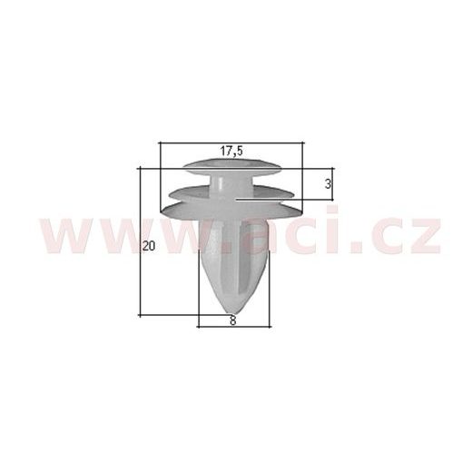 PLASTOVÁ PŘÍCHYTKA (SADA 10 KS)