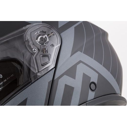 PRILBA MODULO 2.1 PROFILE VISION, CASSIDA (ČIERNA MATNÁ/ŠEDÁ/ŠEDÁ REFLEXNÉ, PLEXI S PRÍPRAVOU PRE PINLOCK) 2026