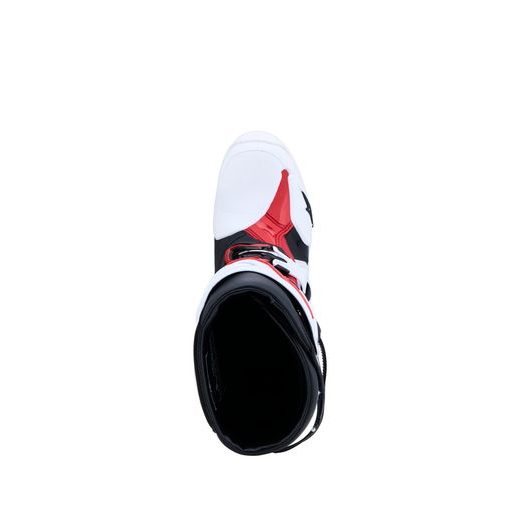 TOPÁNKY TECH 10, ALPINESTARS (BÍLÁ/ČERNÁ/ČERVENÁ) 2027