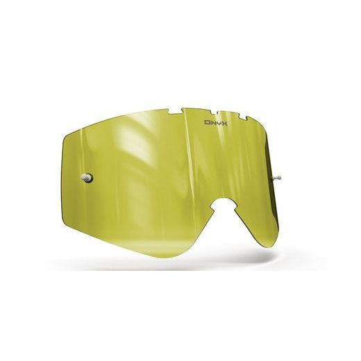 PLEXI PRE OKULIARE O'NEAL B-ZERO, ÓNYX LENSES (HI-VIS ŽLTÉ S POLARIZACÍ)