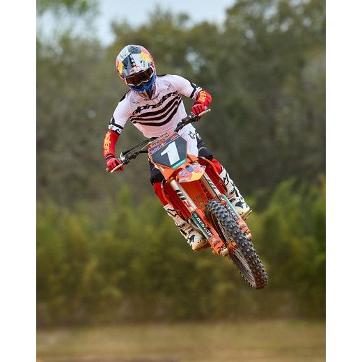 DRES TECHSTAR LIMITOVANÁ EDÍCIA DEEP, ALPINESTARS (ČERNÁ/BÍLÁ/ČERVENÁ FLUO/ORANŽOVÁ) 2025