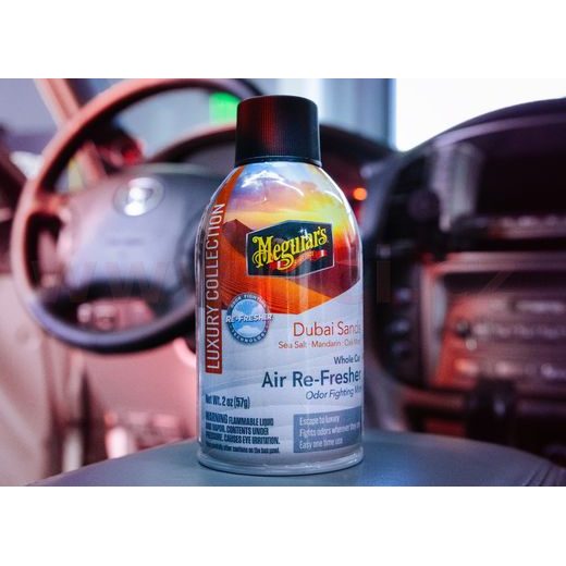 MEGUIAR'S WHOLE CAR AIR-REFRESHER, DUBAI SANDS POHLCOVAČ PACHŮ + OSVIEŽOVAČ VZDUCHU, VÔNE DUBAI SANDS 57 G