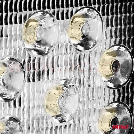 LED PRACOVNÍ SVĚTLO, NAPĚTÍ 9-36 V, (9 LED 3030), SVĚT. TOK 2160 LM, (110 X 110 MM)