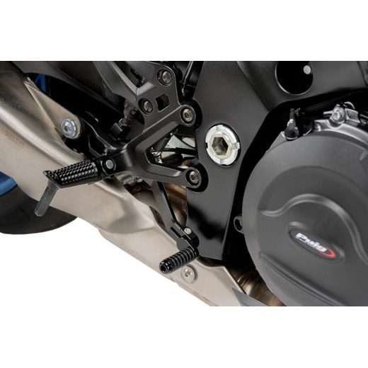 BRAKE FOOT PEDAL PUIG 22120P STRIEBORNÁ NASTAVITEĽNÉ