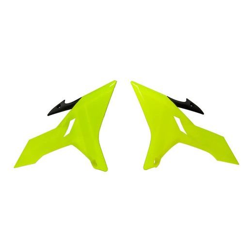 SPOJLERY CHLADIČA YAMAHA, RTECH (NEON ŽLTO-ČIERNE, PÁR)