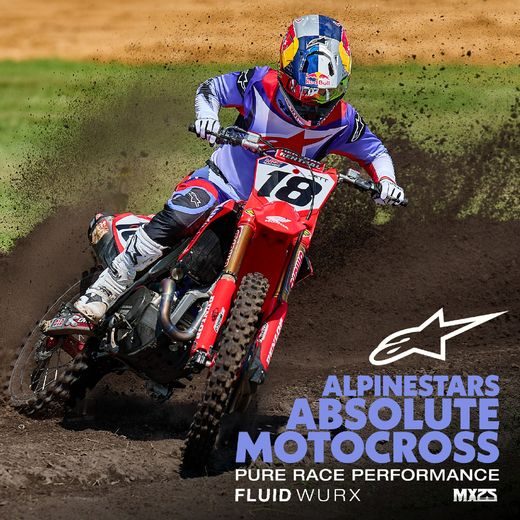 NOHAVICE FLUID WURX, ALPINESTARS (FIALOVÁ/ČERVENÁ) 2025