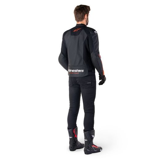 BUNDA FASTER 3 AIRFLOW, ALPINESTARS (ČERNÁ/ČERVENÁ FLUO) 2026