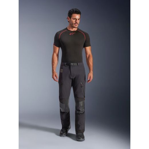 NOHAVICE HALO PRE DRYSTAR XF, ALPINESTARS (ČERNÉ/TMAVĚ ŠEDÉ/ČERVENÉ) 2026