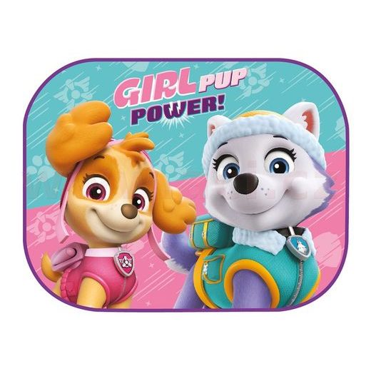 CLONA SLUNEČNÍ NA BOČNÍ OKNO 44X35 CM 2 KS TLAPKOVÁ PATROLA GIRL