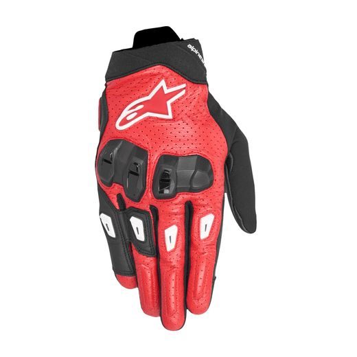 RUKAVICE SP X 7, ALPINESTARS (ČERNÁ/ČERVENÁ/BÍLÁ) 2026
