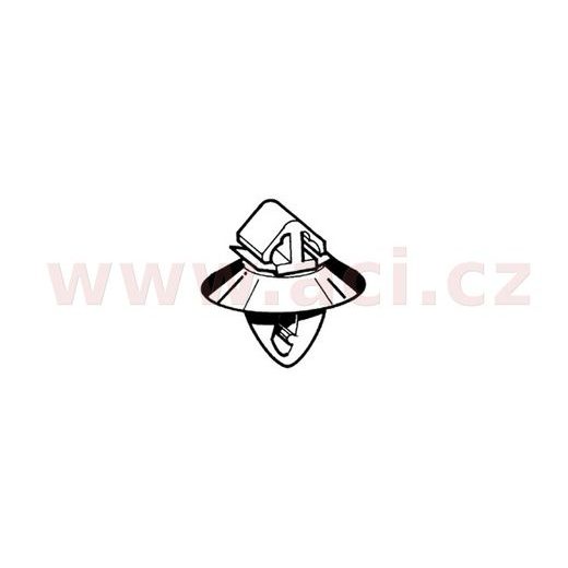 PLASTOVÁ PŘÍCHYTKA (SADA 10 KS)