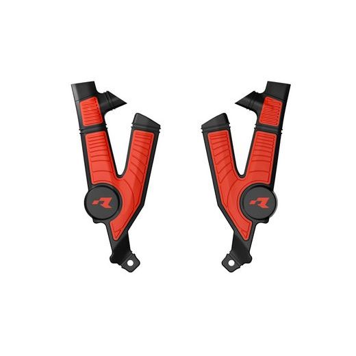 PROTEKTORY RÁMU TALARIA, RTECH (ČIERNA-ČERVENÁ)