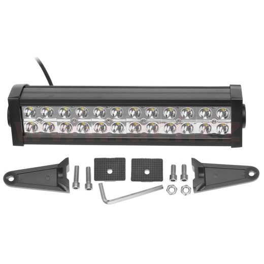 LED PRACOVNÍ SVĚTLO 72 W, NAPĚTÍ 9-36 V, (24 LED EPISTAR), SVĚT. TOK 7200 LM, DÉLKA 400 MM