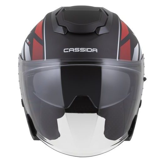 PRILBA JET TECH 2.0 ROTO, CASSIDA (ČIERNA MATNÁ/ČERVENÁ/BÍLÁ) 2026