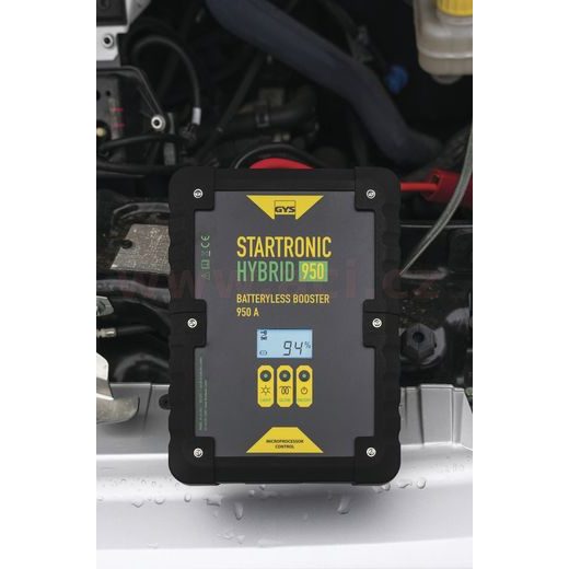 KONDENZÁTOROVÝ STARTOVACÍ ZDROJ 12 V, GYS STARTRONIC HYBRID 950