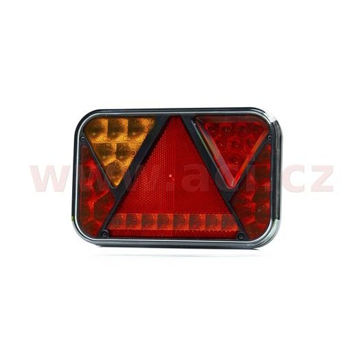 ZADNÍ SVĚTLO LED 200X130 MM, KABEL 1 M, L