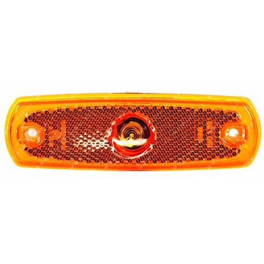 BOČNÍ POZIČNÍ SVĚTLO ORANŽOVÉ S ODRAZKOU A OBJ. TRUCK L=P