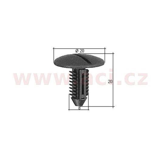 PLASTOVÁ PŘÍCHYTKA (SADA 10 KS)