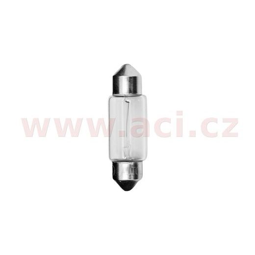 ŽÁROVKA C10W 12V 10W (PATICE SV8,5 10X36 MM) HÄKL LAMPE (SADA 10 KS)