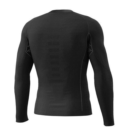 FUNKČNÉ TRIKO S DLHÝM RUKÁVOM K-DRY, PÁNSKE TECSO (ČIERNA)