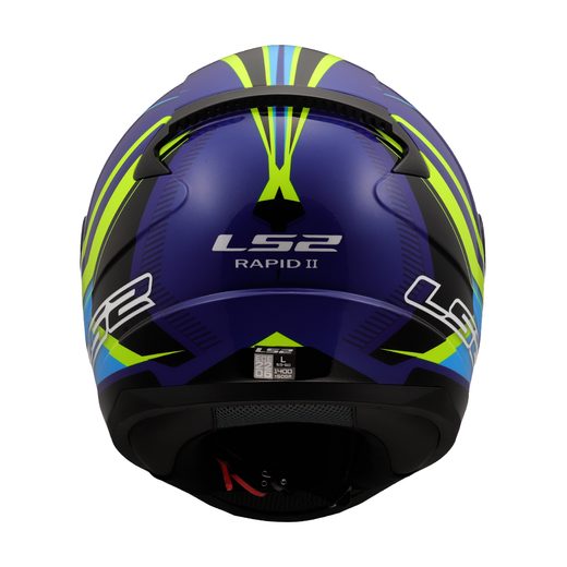 LS2 FF353 RAPID II FLITZ H-VIS YELLOW BLUE-06