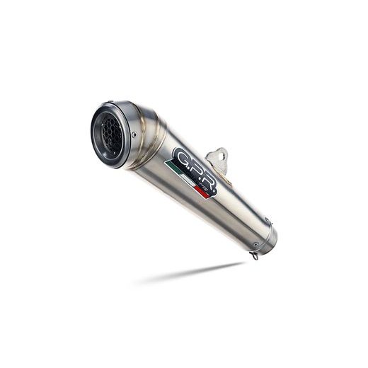 KONCOVKA VÝFUKU SLIP-ON GPR POWERCONE EVO HU.31.PCEV.1 BRUSHED STAINLESS STEEL
