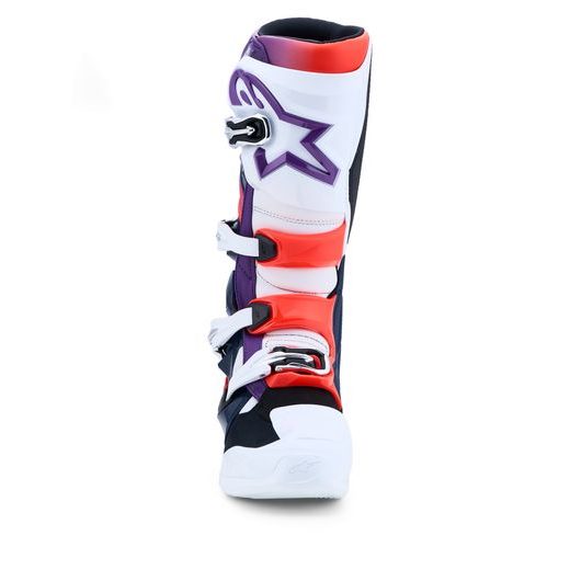 TOPÁNKY TECH 7, ALPINESTARS (FIALOVÁ/BÍLÁ/TMAVĚ MODRÁ/ČERVENÁ FLUO) 2027