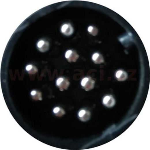 TESTER 13P ZÁSUVEK A ZÁSTRČEK PŘÍVĚSŮ 12 V KUNZER