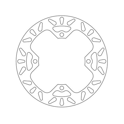 BRZDOVÝ KOTÚČ ZADNÉ, NEWFREN